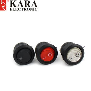 Switch Manufacturer Round Rocker Switch 3pins 2positions On-off Mini Electrical Led Boat Switch