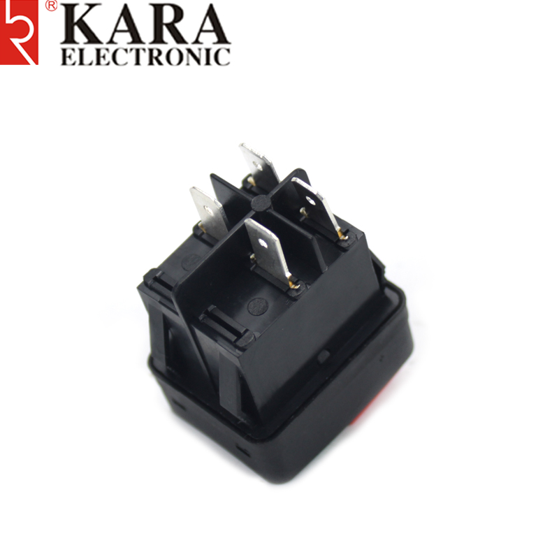 ROCKER SWITCH DPST ON OFF TOGGLE 15 AMP 250V 20 AMP 125V 4 PIN