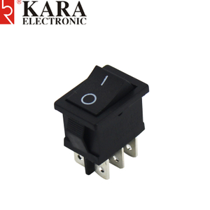 Dpdt ON ON Rocker Switch 19*13 with 0.8mm Terminal