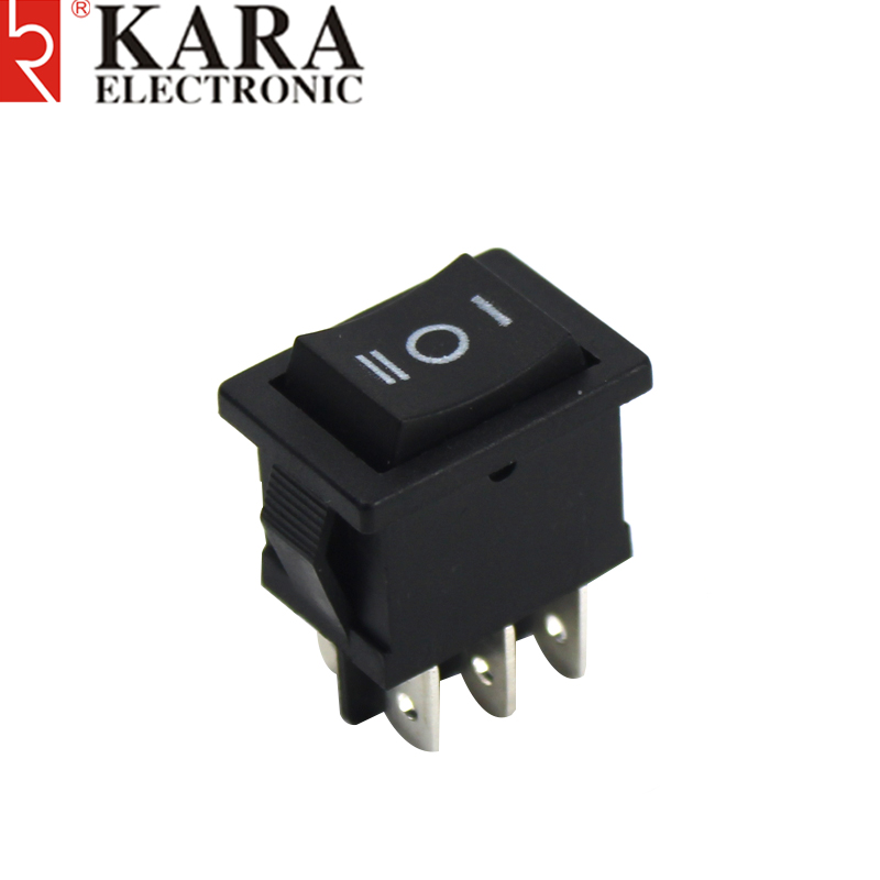 Dpdt ON ON Rocker Switch 19*13 with 0.8mm Terminal