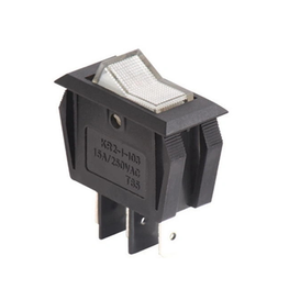  15A 250V Rocker Switch 2 Pin /3 Pin with LED Lamp with Waterproof Cover Rocker Switch 