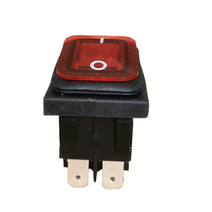 Waterproof on Off 2 Positions 12v Switch Rocker Switch T85 30A 250V Red Yellow Blue Led 4pins