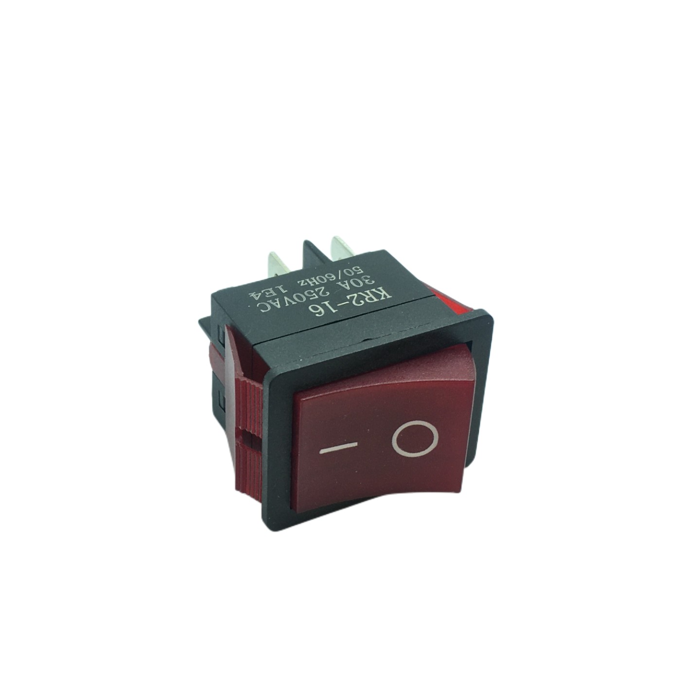 High ratings IP55 standard 2HP Double Pole On Off Rocker Switch